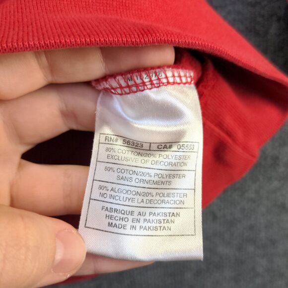 Nike Women's Soccer Hoodie Sweatshirt Red Size XL Long Sleeve Embroidered Logo - Picture 12 of 15